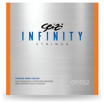 Seizi Encordoamento Seizi Violão Aço Ligth Coated 011.052 10360534
