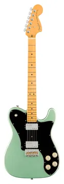Fender American Professional II Telecaster Deluxe, Maple Fingerboard, Mystic Surf Green