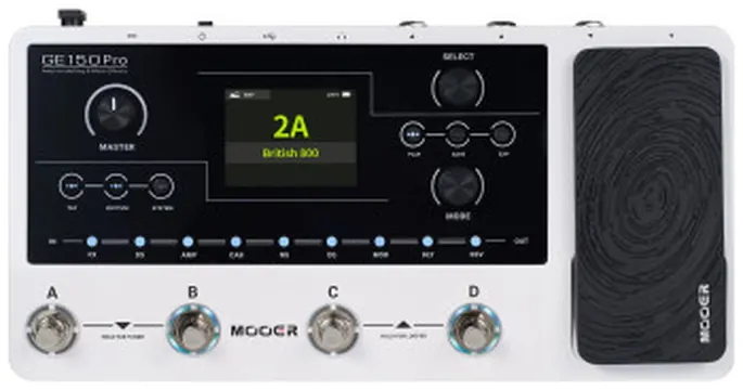 Mooer GE150 PRO Amp Modeling