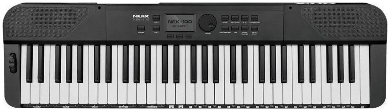 Nux NEK-100B Keyboard mit 61 Tasten