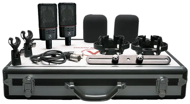 Austrian Audio OC818 black Dual Set Plus, Stereo Mikrofon-Set