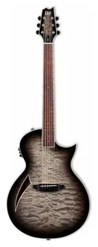 ESP/LTD TL-6 QM Charcoal Burst