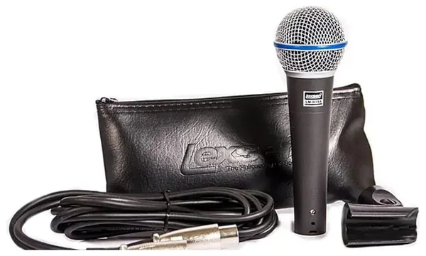 Lexsen Microfone Dinâmico Profissional Lexsen LM-58A - Performance Superior