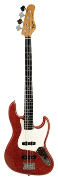 Tagima Contrabaixo Tagima TB-73 RDSK Red Sparkle 4 Cordas E/WH TW Series Jazz Bass Passivo