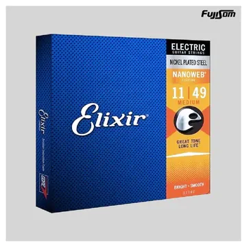 Elixir Encordoamento Elixir Para Guitarra 011 Medium 12102 | Fujisom