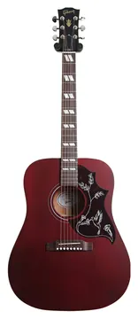 Gibson Hummingbird Special Satin Wine Red