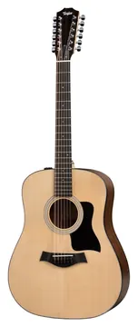 Taylor 150E NA 100 Series Folk de Aço 12 Cordas C/ Pré-Amplificação ES 2 Natural C/ Taylor Gig Bag