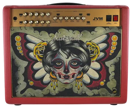 Marshall JVM 215 Customshop Tattoo Vicky Morgan