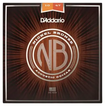 D'ADDARIO Encordoamento Violão D'addario NB1047 .010 Nickel Bronze