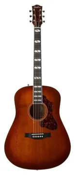 Godin Metropolis Electrificada Dreadnought LTD Havana Burst HG EQ con Estuche Tric