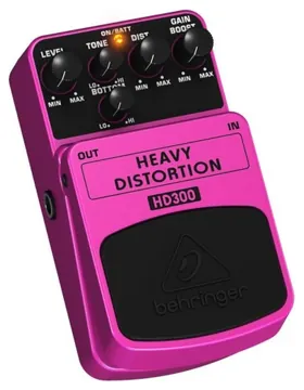 Behringer HD300 Heavy Distortion Pedale Effetto Chitarra Distorsore Rock Metal