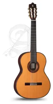 Alhambra Anniversario Solid Mahogany Classical Guitar