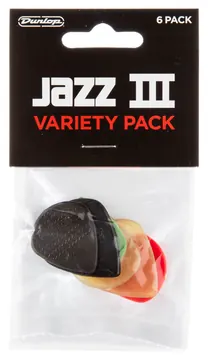 Dunlop Jazz III Pick Variety Pack