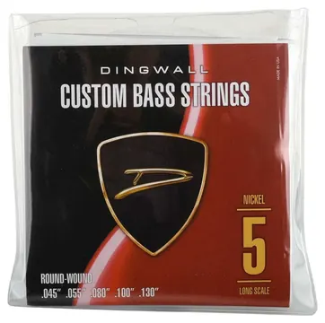 Dingwall Long Scale 5-String Nickel Plated Steel 045 - 130