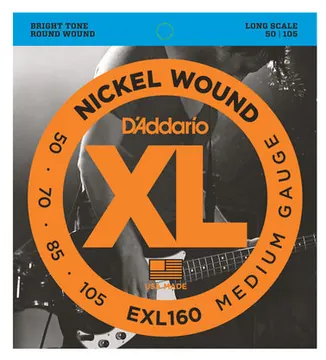 D'Addario EXL160 Corde per Basso