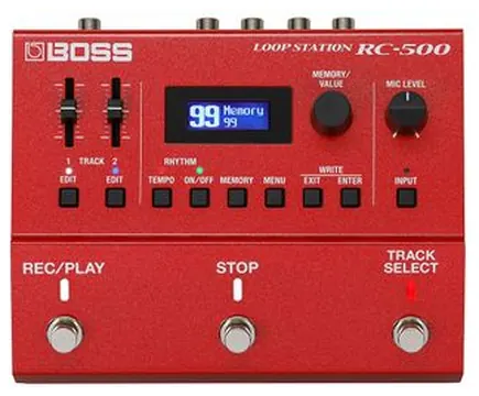 Boss RC-500 Pedale Loop Station 2 Pistes - Enregistrement 13H