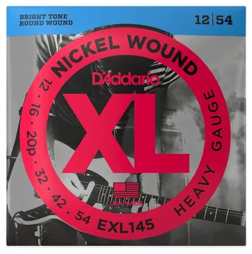 D'addario EXL145 Nickel (.12-.54) Heavy - Plain 3rd
