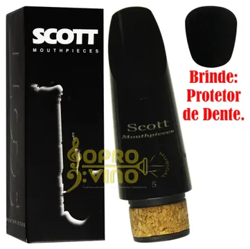 Everton Boquilha Sax Alto Everton Full Pop 7 Special Série Inox c/ Case + Protetor
