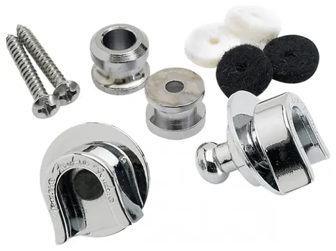 Fender Strap Locks chrome