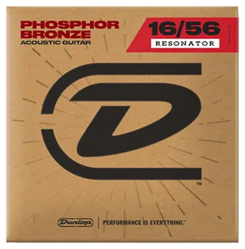 Dunlop DOP1656 Resonator 16-56 Acoustic Guitar Strings Phosphor Bronze