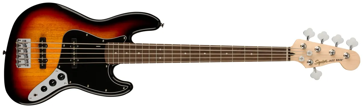 Squier Affinity Series Jazz Bass V 3 Color Sunburst