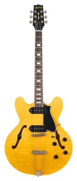 Heritage Custom Shop Core Collection H-530 Electric Guitar with Case, Antique Natural, Artisan Aged