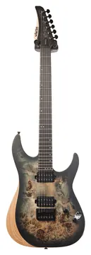 Schecter Reaper-6 - Charcoal Burst