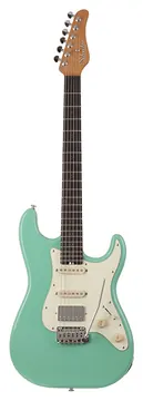 Schecter Nick Johnston Signature Traditional HSS Atomic Green