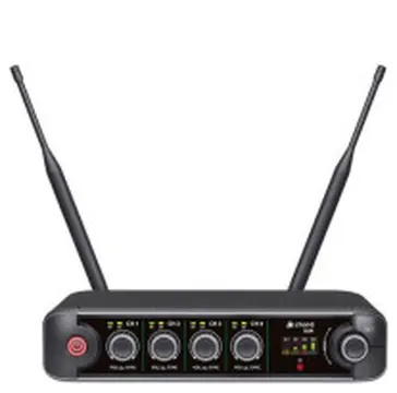 Chord Central de Microfones UHF Sem Fios 4 Canais