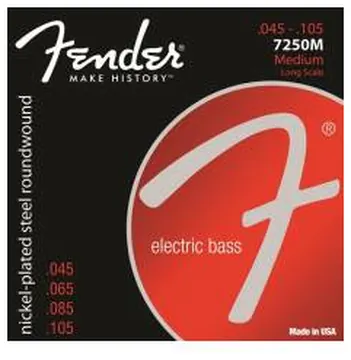 Fender Cordes de Basse Nickelées 7250M 45/105 - 0737250403