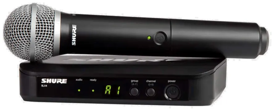 Shure BLX24-PG58 draadloze handheld microfoon