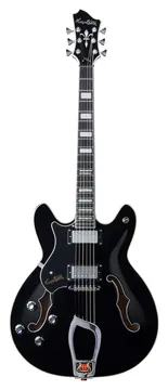 Hagstrom Viking Black Gloss Left Handed