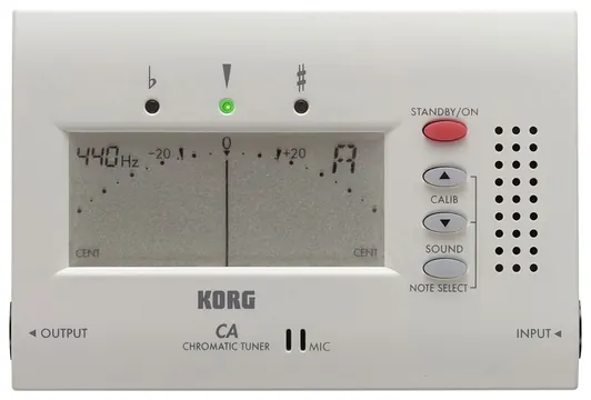 Korg CA-40, afinador cromático