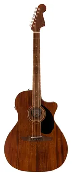 Fender Newporter Special Mahogany Natural Chitarra Acustica Elettrificata