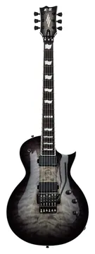 ESP E-II Eclipse-FR Charcoal Burst FR Quilted Maple