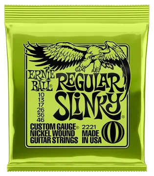 Ernie Ball EB2221 Regular Slinky Nickel Wound 10-46 E-Gitarrensaiten
