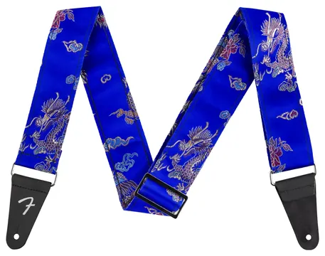 Fender Satin Dragon Strap Royal Blue