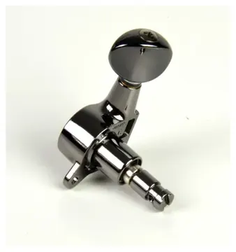 Gotoh Tarraxa Gotoh p/ Guitarra 3+3 c/ Trava Preta G38105MGLCK