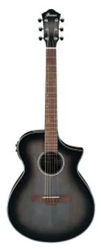 Ibanez AEWC11-TCB transparent charcoal burst