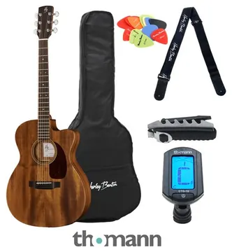 Harley Benton Custom Line CLA-15MCE Bundle