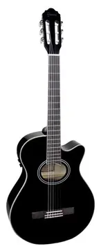 Giannini Eletroacustico Nylon GNF1D BK Preto