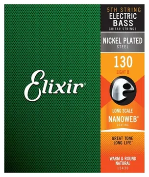 Elixir Corda de Contrabaixo Elixir 5ª 0.130 Avulsa