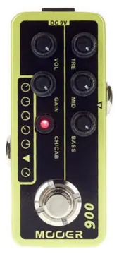 Mooer PA006 Fender US Classique Deluxe - Micro Preamp Blues Deluxe