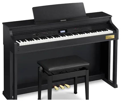 Casio Ap710 Black Pianoforte Digitale a Mobile