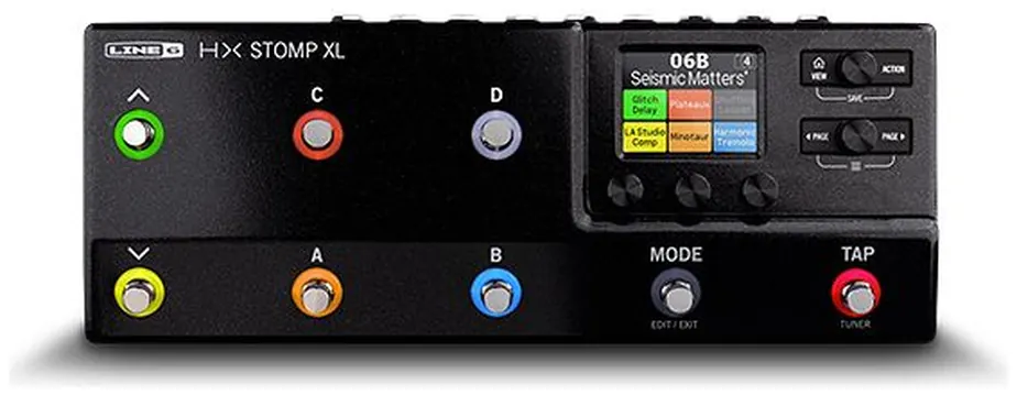 Line 6 POD HX Stomp XL Multieffektgerät für E-Gitarre