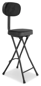Gewa Musiker Sitz / Hocker 7 Stehhilfe mit Gitarrenständer GIST-350 (Konzert/Western)