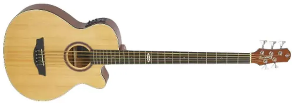 Strinberg Baixolão Elétrico Strinberg Sb250c Natural Fosco Ns 5 Cordas (11686)