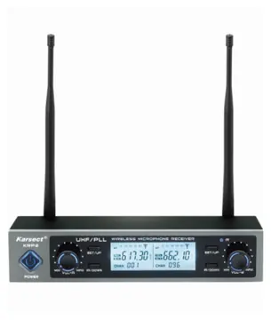 Karsect Microfone Sem Fio Karsect KRP2 Mão Duplo