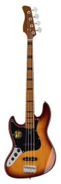 Sire Basses V5 Series Marcus Miller LEFTY alder 4-string passive bass guitar tobacco sunburst