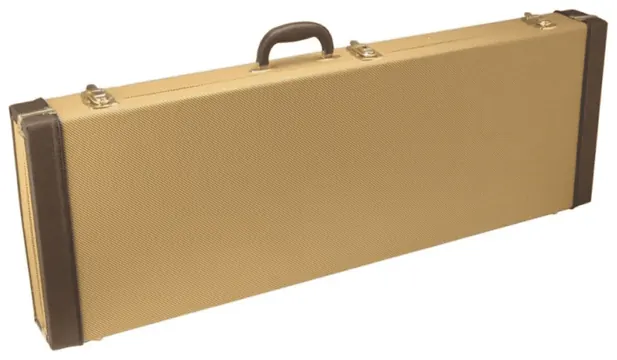 On Stage Oblong Hardshell Guitar Case - Tweed GCE6000T